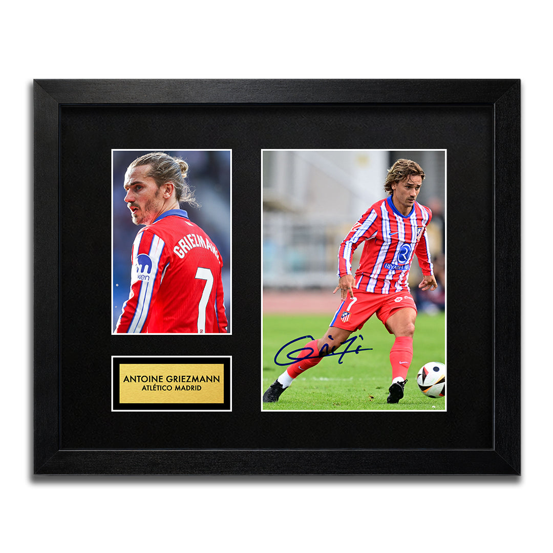 Antoine Griezmann | Atletico Madrid | Framed Autograph – Autograph101