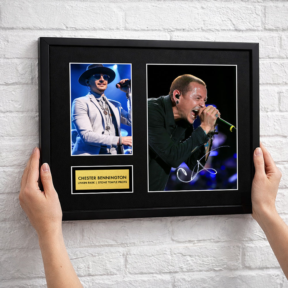 Chester Bennington | Linkin Park | Framed Autograph Music