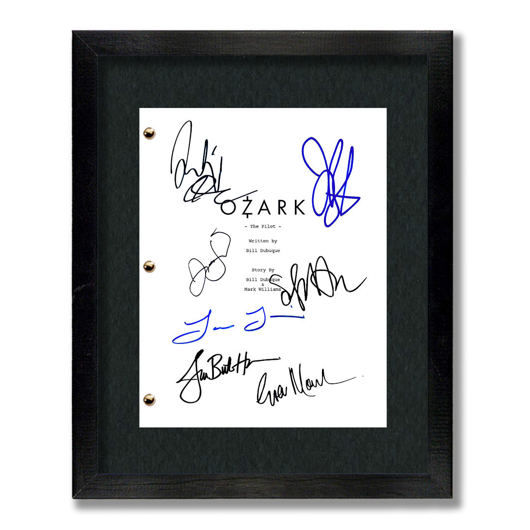 Ozark - Netflix Pilot Episode TV Script Screenplay Signed Autograph Re ...