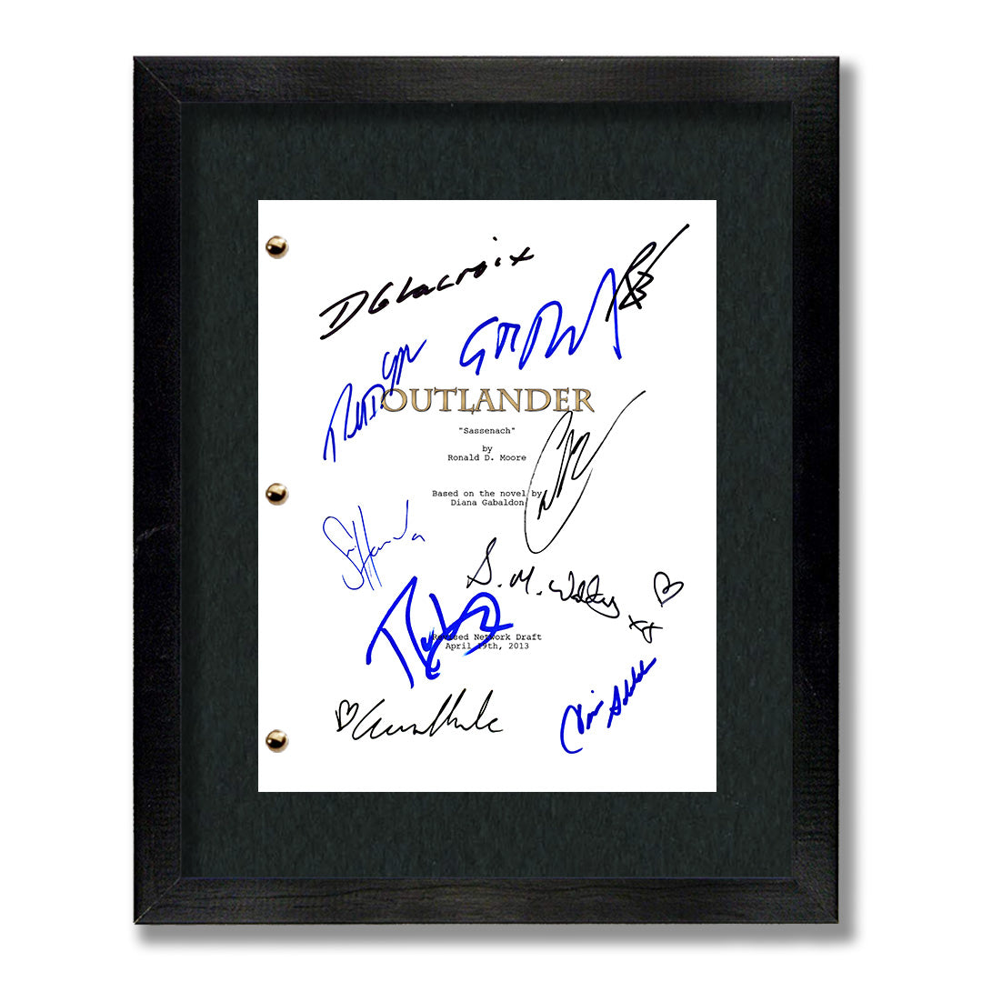 Sam Heughan Outlander S1 E1 Outlander Signed Limited TV Pilot