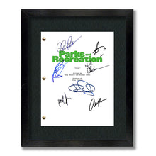 Parks and Recreation Tv Signed Script Autograph Screenplay -  Amy Poehler - Rashida Jones - Aziz Ansari - Aubrey Plaza - Chris Pratt - Nick Offerman