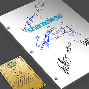 Shameless Signed Script Screenplay Autograph Reprint - William H Macey - Emmy Rossum - Ethan Cutkosky - Frank Fiona Gallagher
