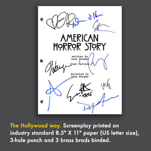 American Horror Story Tv Script Screenplay - Evan Peters - Sarah Paulson