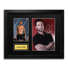 Adam Levine - Maroon 5 - Signed Autograph Framed Music Memorabilia