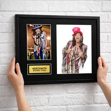 Steven Tyler - Aerosmith - Signed Autograph Framed Music Memorabilia
