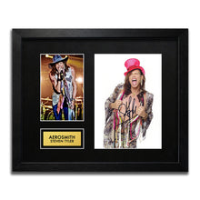 Steven Tyler - Aerosmith - Signed Autograph Framed Music Memorabilia