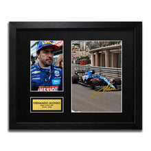 Fernando Alonso | Alpine Signed Autograph Print