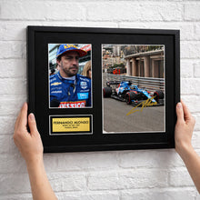 Fernando Alonso | Alpine Signed Autograph Print