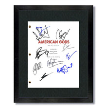 American Gods | Framed Autograph Screenplay