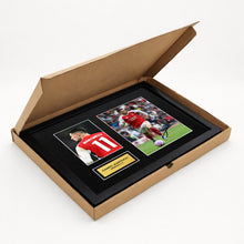 Gabriel Martinelli Arsenal Football Signed Autograph Print - Box