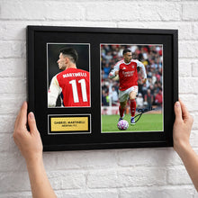 Gabriel Martinelli Arsenal Football Signed Autograph Print - Wall