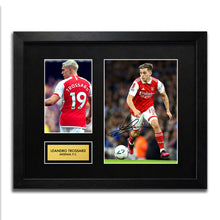 Leandro Trossard Arsenal Football Signed Autograph Print - WBG