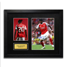 Noni Madueke Arsenal Football Signed Autograph Print - WBG