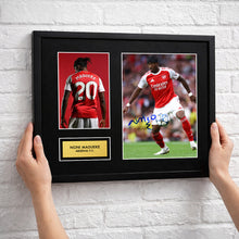 Noni Madueke Arsenal Football Signed Autograph Print - Wall