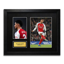 William Saliba Arsenal Football Signed Autograph Print - WBG