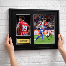 Julian Alvarez Atletico Madrid Football Signed Autograph Print - Wall