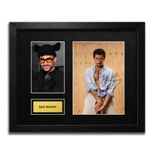Bad Bunny Signed Autograph Framed Music Memorabilia
