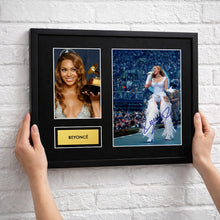 Beyonce Autograph Print Wall Display