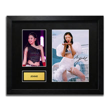 Jennie - BLACKPINK Signed Autograph Framed Music Memorabilia