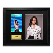 Jisoo - BLACKPINK Signed Autograph Framed Music Memorabilia
