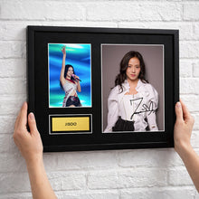 Jisoo BLACKPINK Autograph Print Wall Display