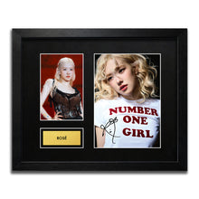 Rose - BLACKPINK Signed Autograph Framed Music Memorabilia