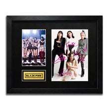 Blackpink Signed Autograph Framed Music Memorabilia