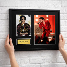 Bruno Mars Signed Autograph Memorabilia