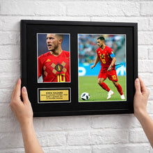 Eden Hazard - Belgium - Fifa World Cup Signed Poster Art Print Artwork