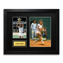 Bjorn Borg Tennis Autograph Signed Poster Art Print