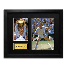 Boris Becker Tennis Autograph Signed Poster Art Print