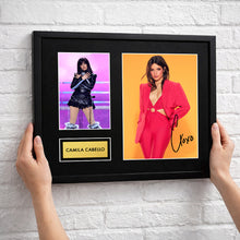 Camila Cabello Autograph Print Wall Display