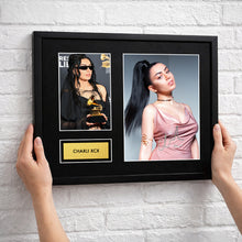 Charli XCX Autograph Print Wall Display