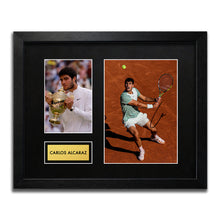 Carlos Alcaraz Tennis Autograph Signed Poster Art Print
