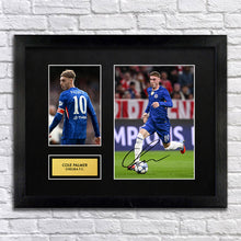 Cole Palmer Chelsea Football Signed Autograph Print - BBG