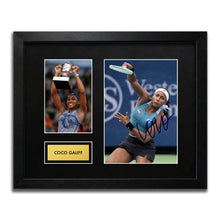 Coco Gauff Tennis Autograph Signed Poster Art Print