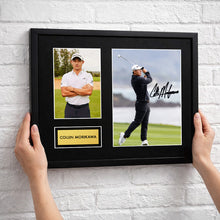 Collin Morikawa - Signed Autograph Framed Golf Memorabilia