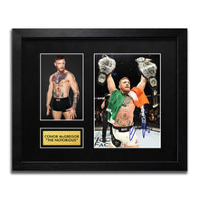 Conor McGregor MMA Signed Autograph Print - White Background