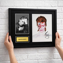 David Bowie Signed Autograph Framed Music Memorabilia