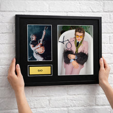 DJO Joe Keery Signed Autograph Framed Music Memorabilia