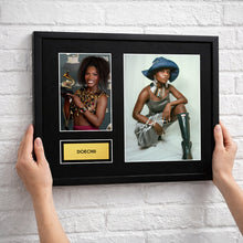 Doechii Autograph Print Wall Display