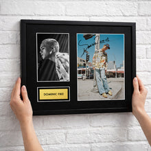 Dominic Fike Signed Autograph Framed Music Memorabilia