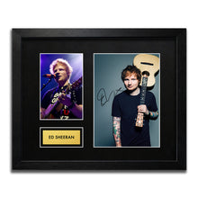 Ed Sheeran Signed Autograph Framed Music Memorabilia