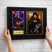 Ella Langley Autograph Print Wall Display
