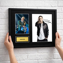 Eminem Signed Autograph Framed Music Memorabilia