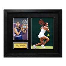 Emma Navarro Tennis Autograph Signed Poster Art Print
