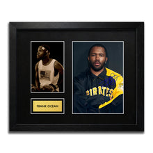 Frank Ocean Signed Autograph Framed Music Memorabilia