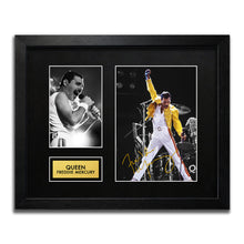 Freddie Mercury Signed Autograph Framed Music Memorabilia