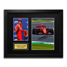 Charles Leclerc | Ferrari Signed Autograph Print