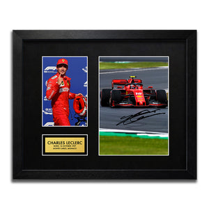 Charles Leclerc Autograph Signature | F1 Signed Art Print
